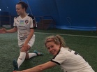 Olga Ahtinen ja Paula Auvinen